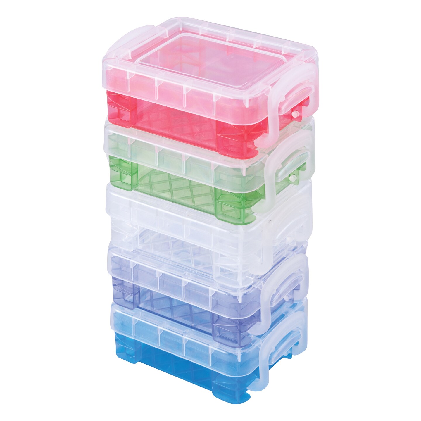 Storage Studios Super Stacker Bitty Box-1.4"X2.5"X3.4" Assorted Colors