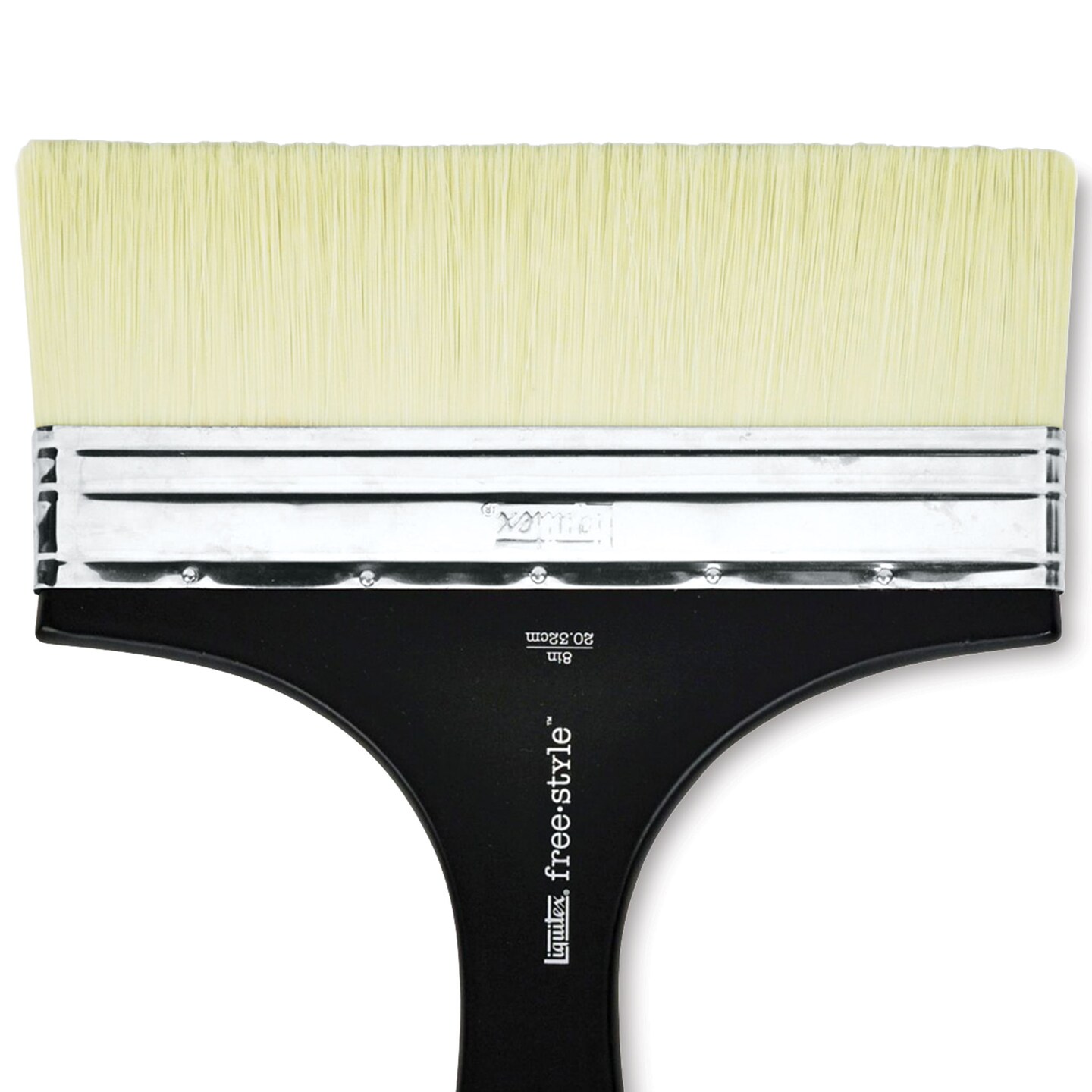 Liquitex Freestyle Brush - Broad Flat, Short Handle, 8&#x22;