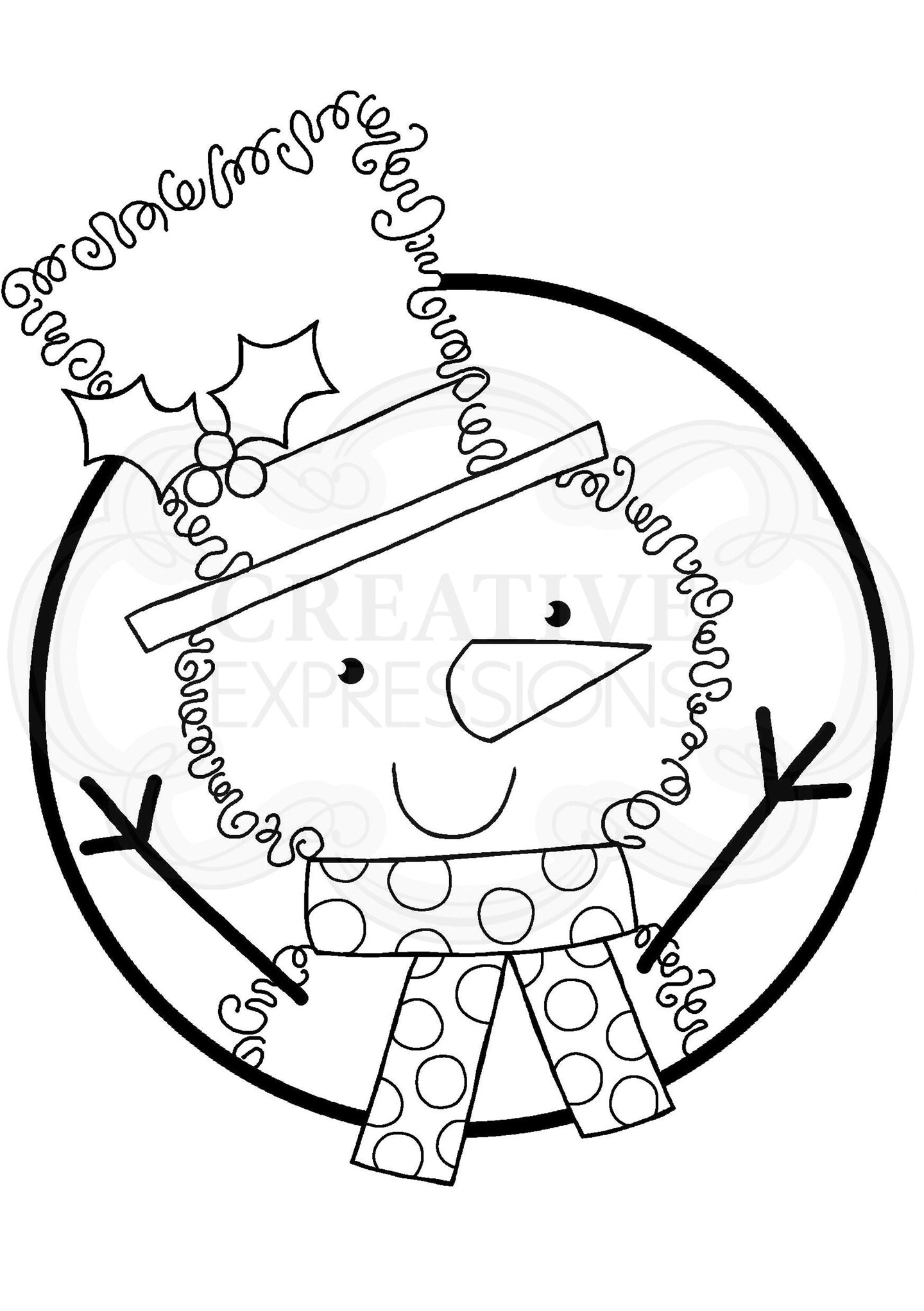 Woodware Craft Collection Woodware Clear Singles Festive