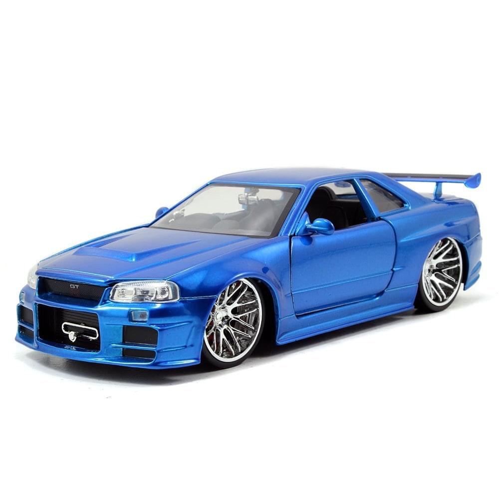 Fast &#x26; Furious 1:24 Die-Cast Vehicle: Nissan GT-R (R34)