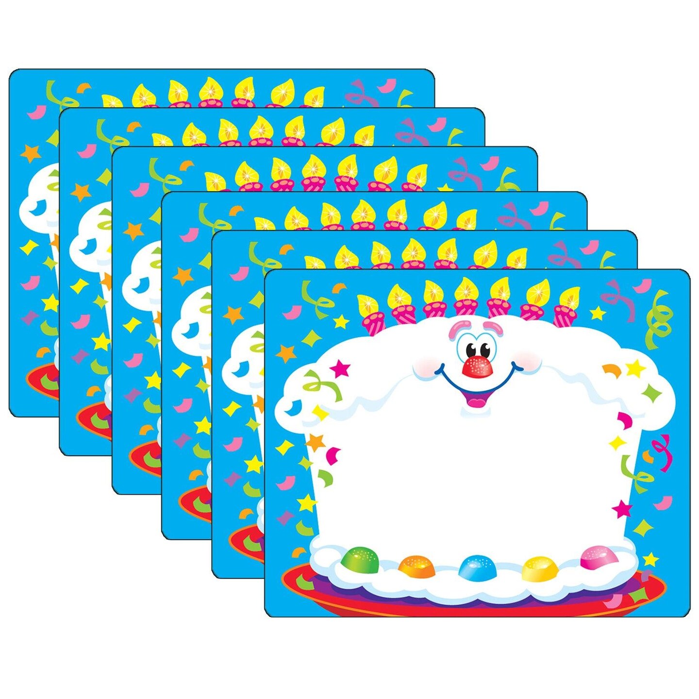 Happy Birthday Terrific Labels&#x2122;, 36 Per Pack, 6 Packs