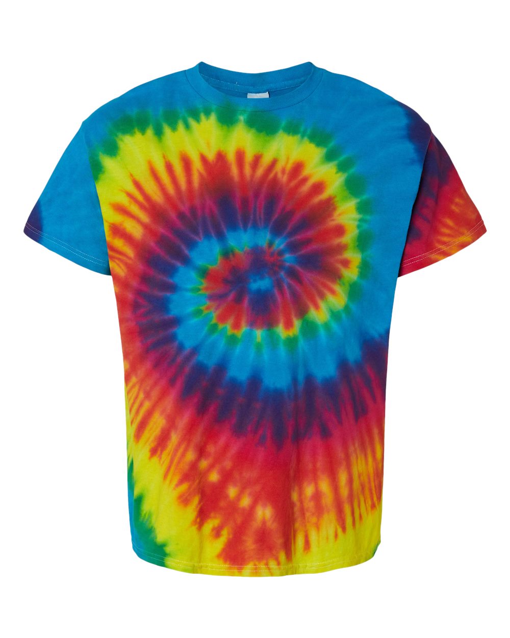 Colortone Multi Color Tie Dyed T Shirt   Show Your Logo