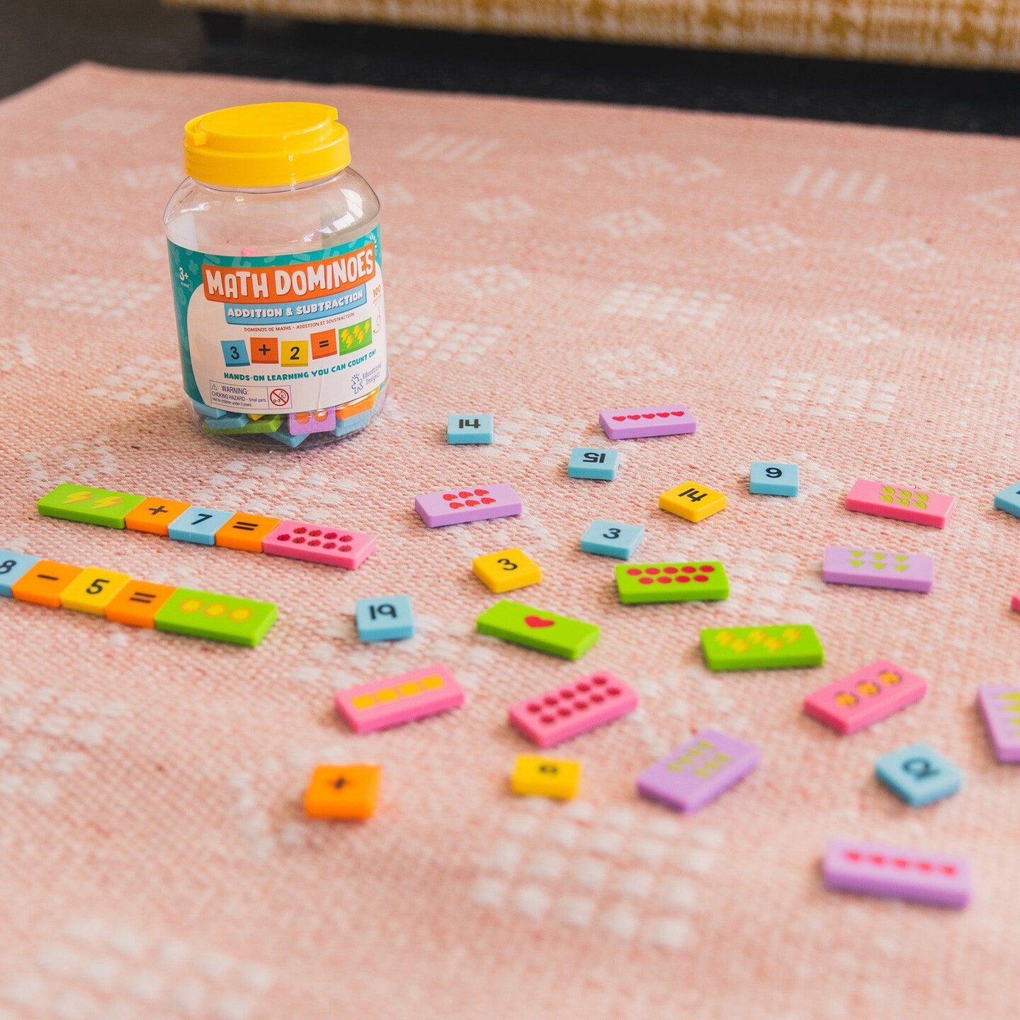 Math Dominoes &#x2014; Addition &#x26; Subtraction
