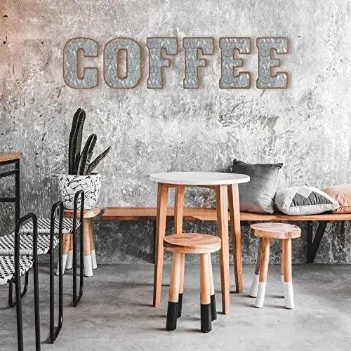 Galvanized Metal Letters for Wall Decor   3D Letter N for Hanging or Freestanding   Unique Blend of Rustic Vintage Western and Industrial Styles   Fits for Living Room Lobby Kitchen Bedroom Decoration