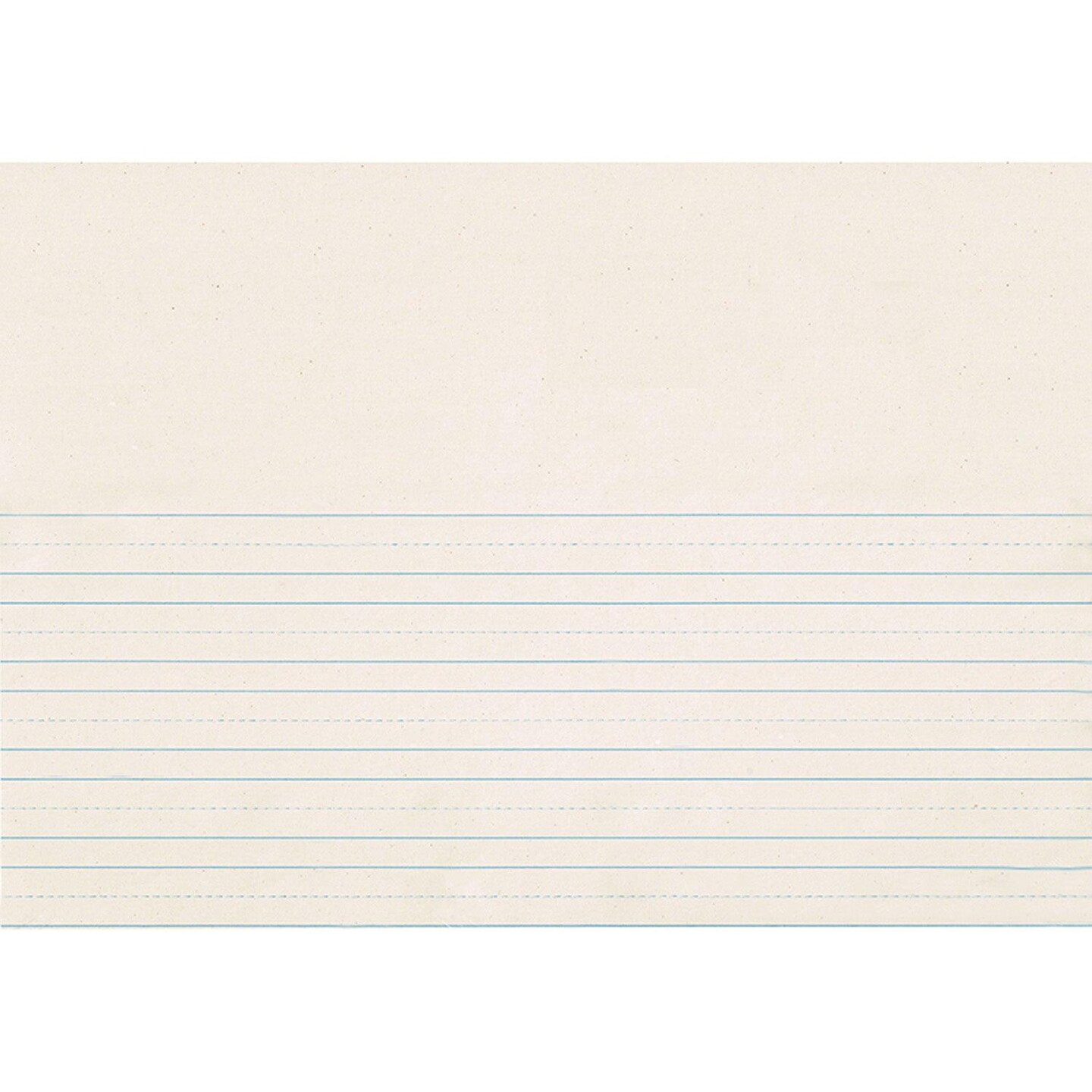 Newsprint Handwriting Paper, Picture Story, 7/8&#x22; x 7/16&#x22; x 7/16&#x22; Ruled Long, 18&#x22; x 12&#x22;, 500 Sheets