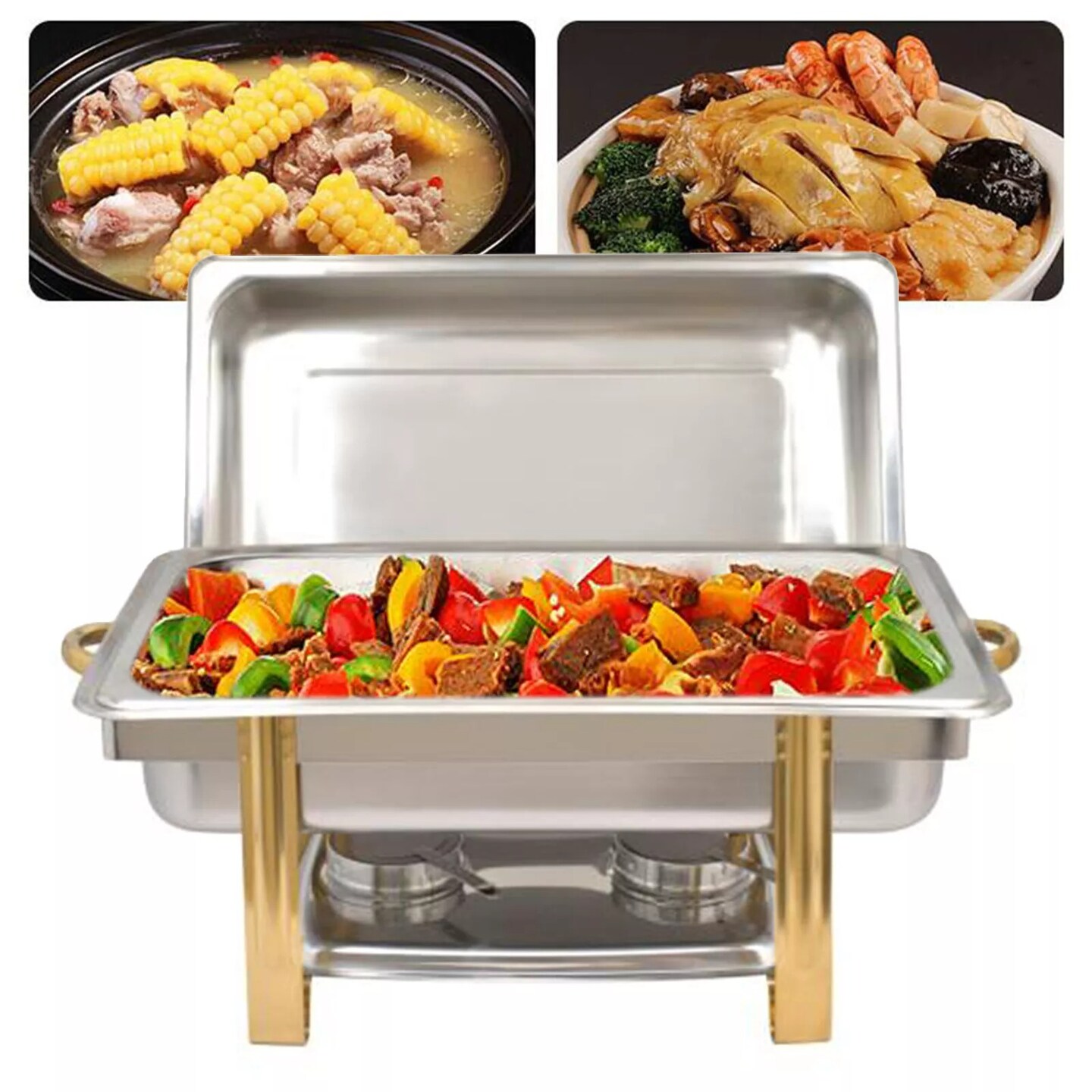 9L Chafing Dish Buffet Trays