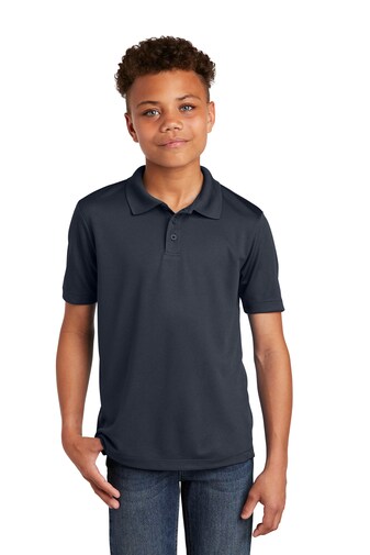 12 Packs: Sport-Tek&#xAE; Youth PosiCharge RacerMesh Polo