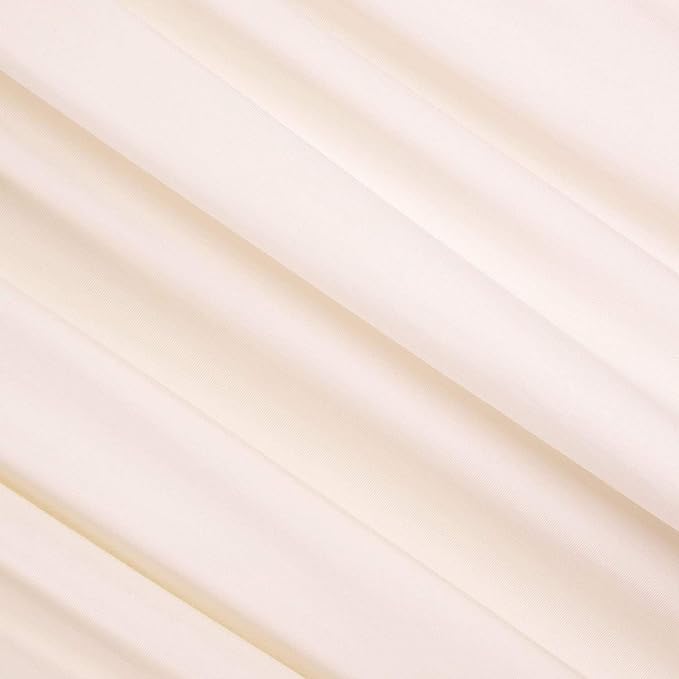 FabricLA Rayon Jersey Spandex - 4 Way Stretch Fabric Rayon Spandex - 60" Inches Wide - Rayon Spandex Fabric by Yard - Medium to Heavy Fabric 240gsm