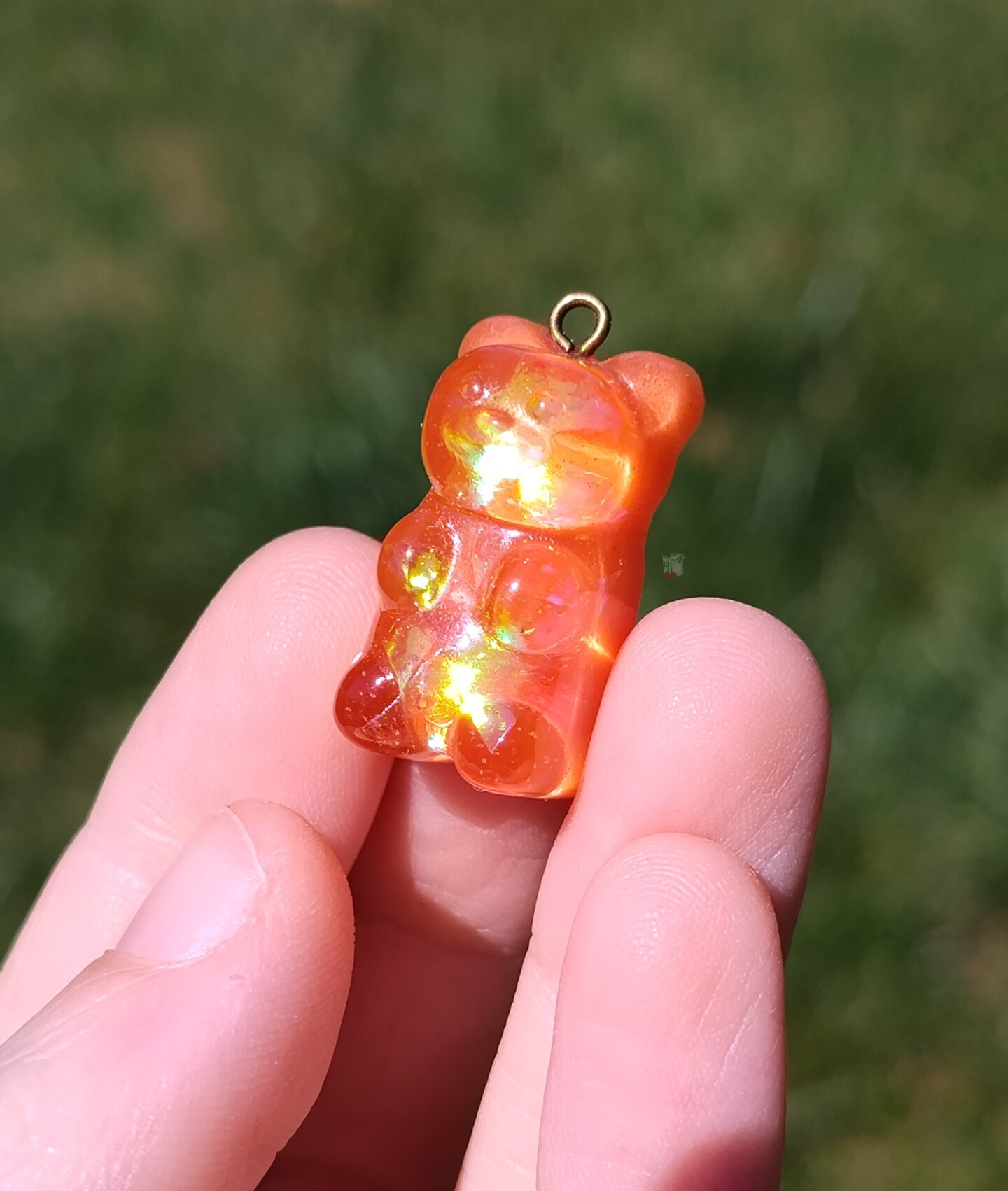 Red Iridescent Gummy Bear Resin Charms | MakerPlace by Michaels