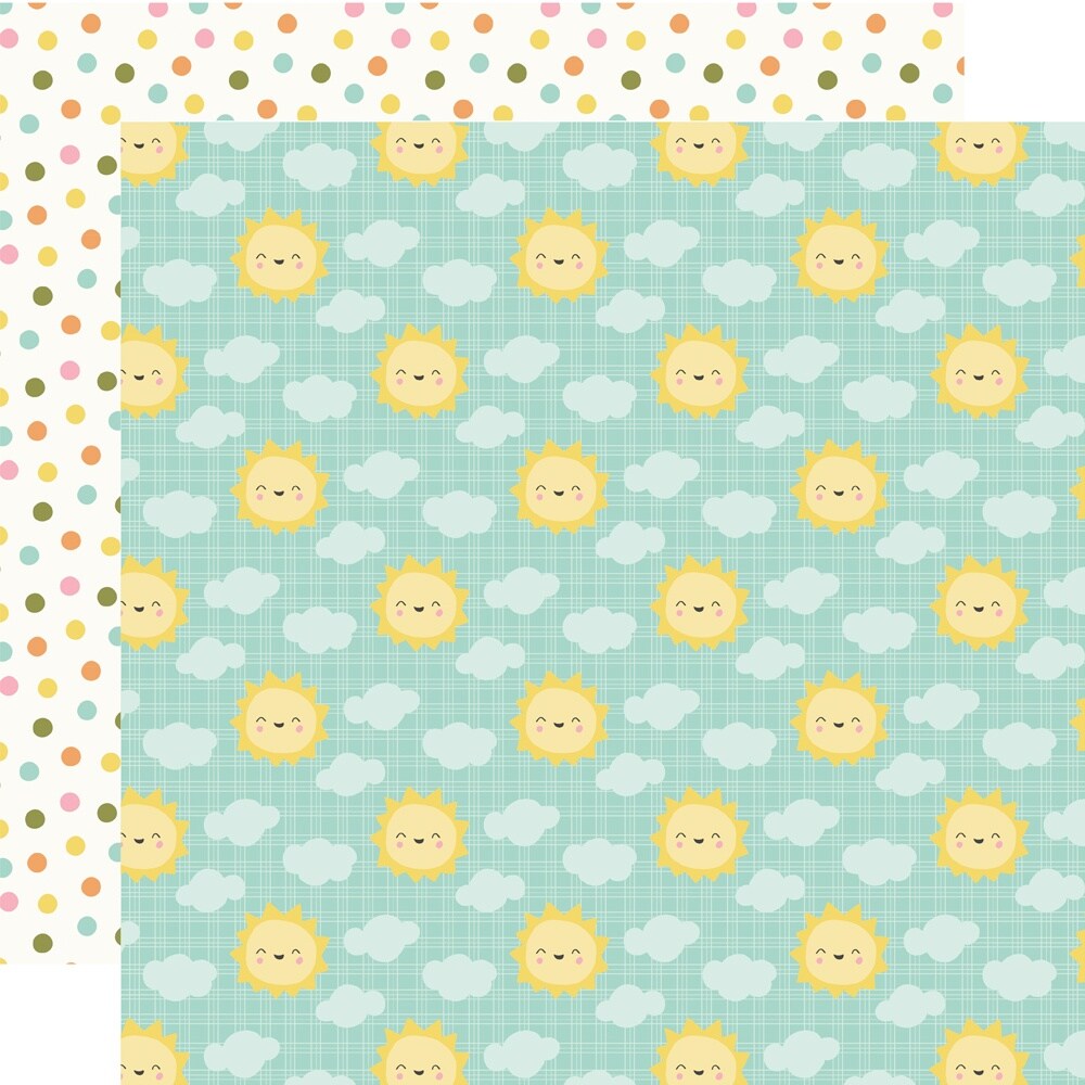 Fresh Air Double-Sided Cardstock 12&#x22;X12&#x22;-Pure Sunshine