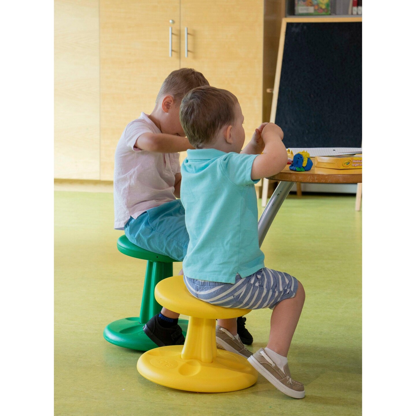Pre-School Wobble Chair 12&#x22; Green