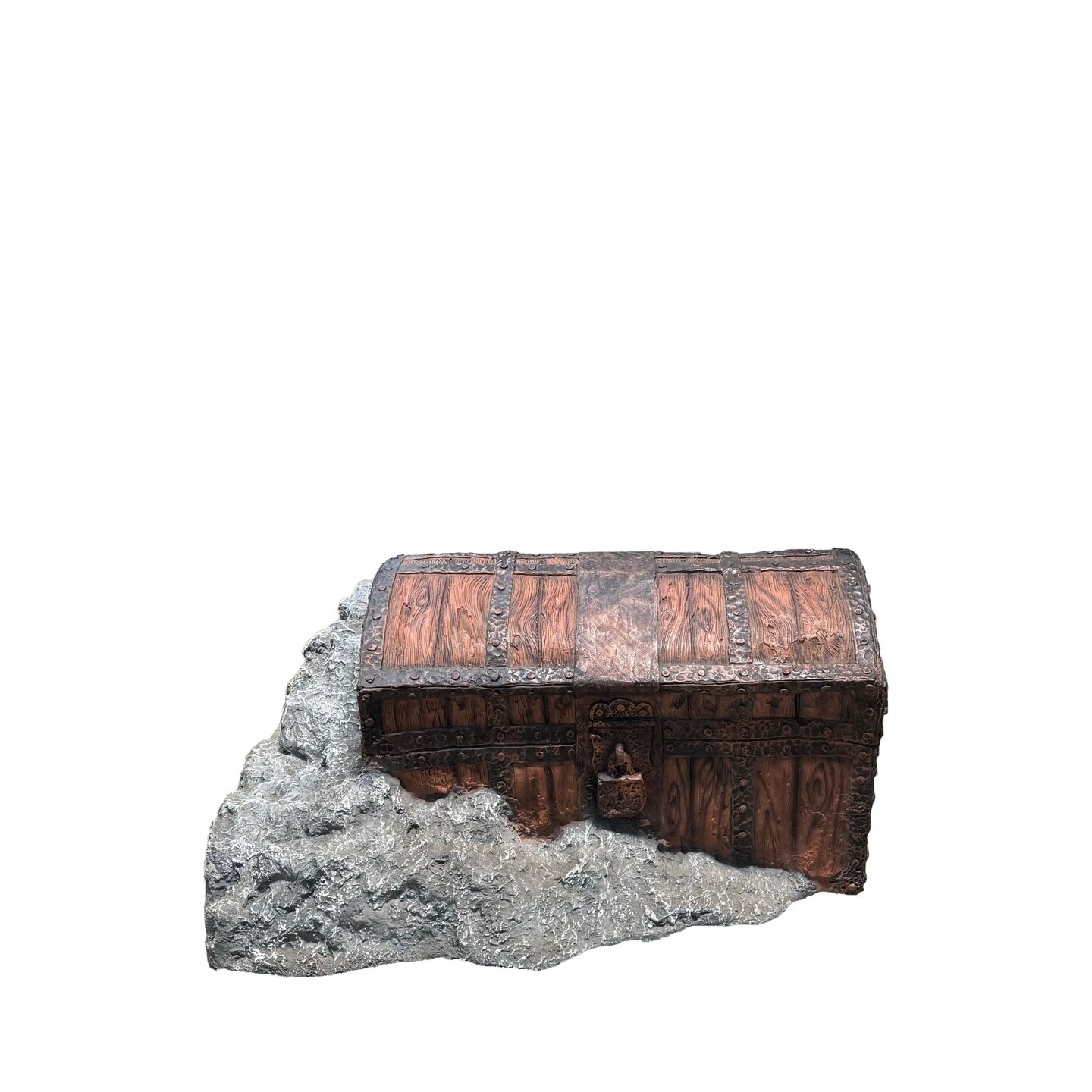 Old Treasure Chest Life Size Statue