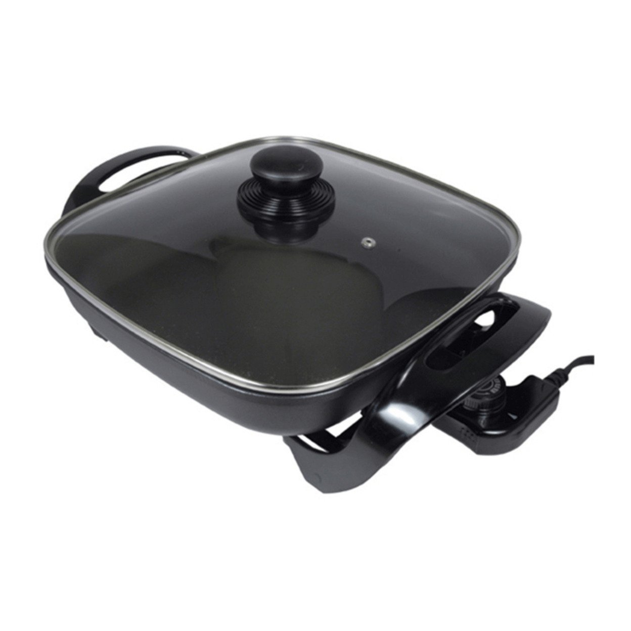 Better Chef 12&#x22; Non-Stick Electric Skillet With Glass Lid