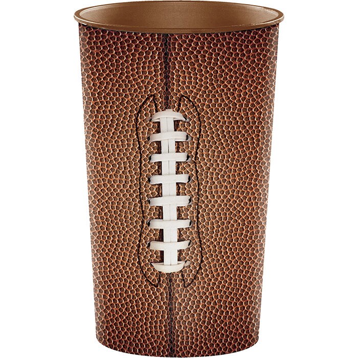 Football 22 Oz Plastic Cup