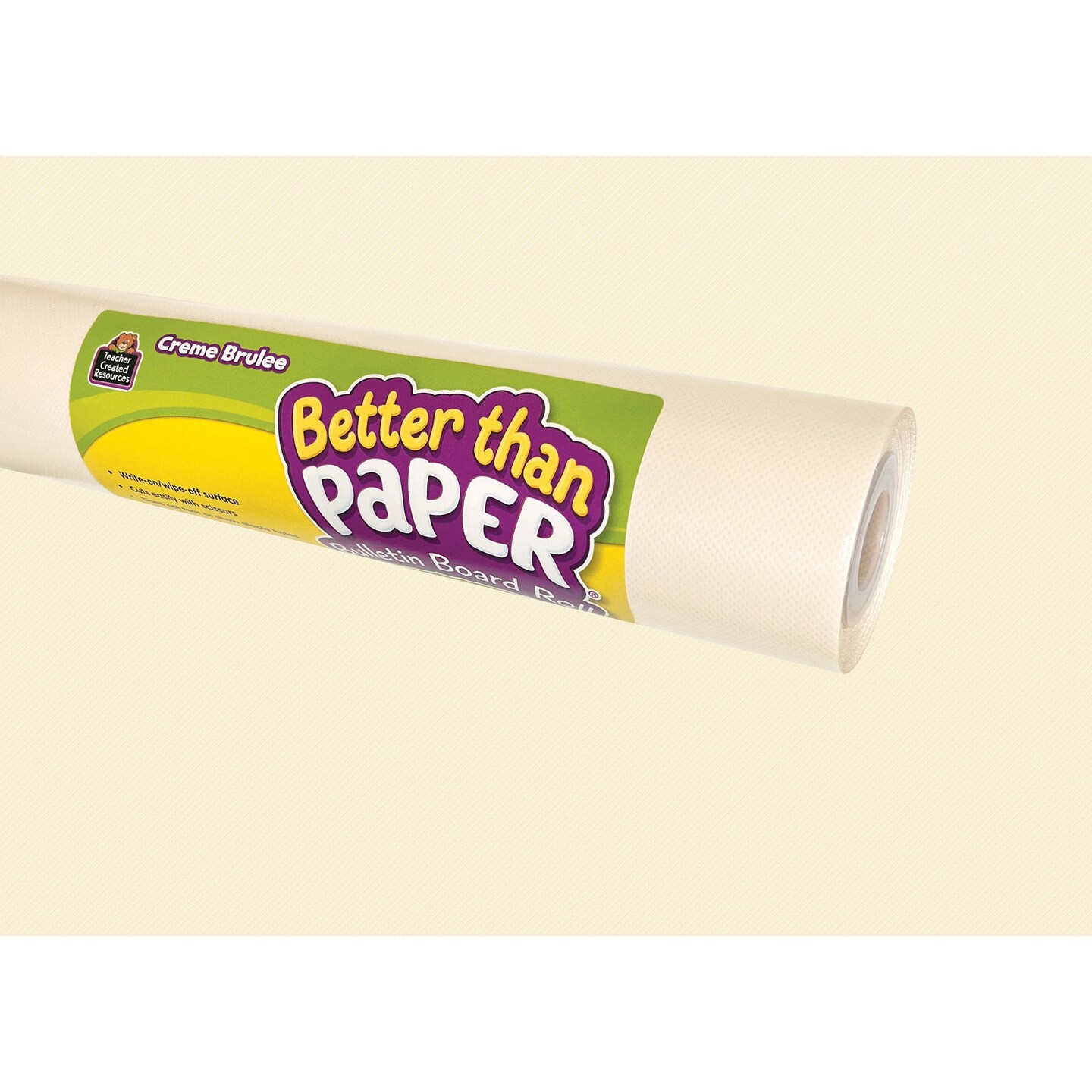 Better Than Paper&#xAE; Bulletin Board Roll, Creme Brulee, 4-Pack