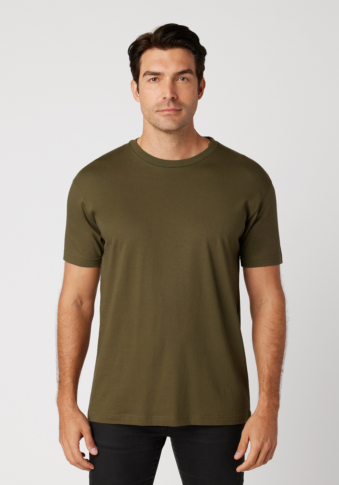 Buy In Bulk Men S Premium Short Sleeve Tee Cotton Haritage Michaels