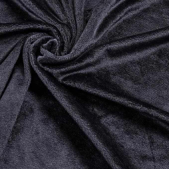 FabricLA Minky Fabric | Plain Soft Minky Fabric | 60&#x22; Inches Wide - Plain Minky Fabric by The Yard