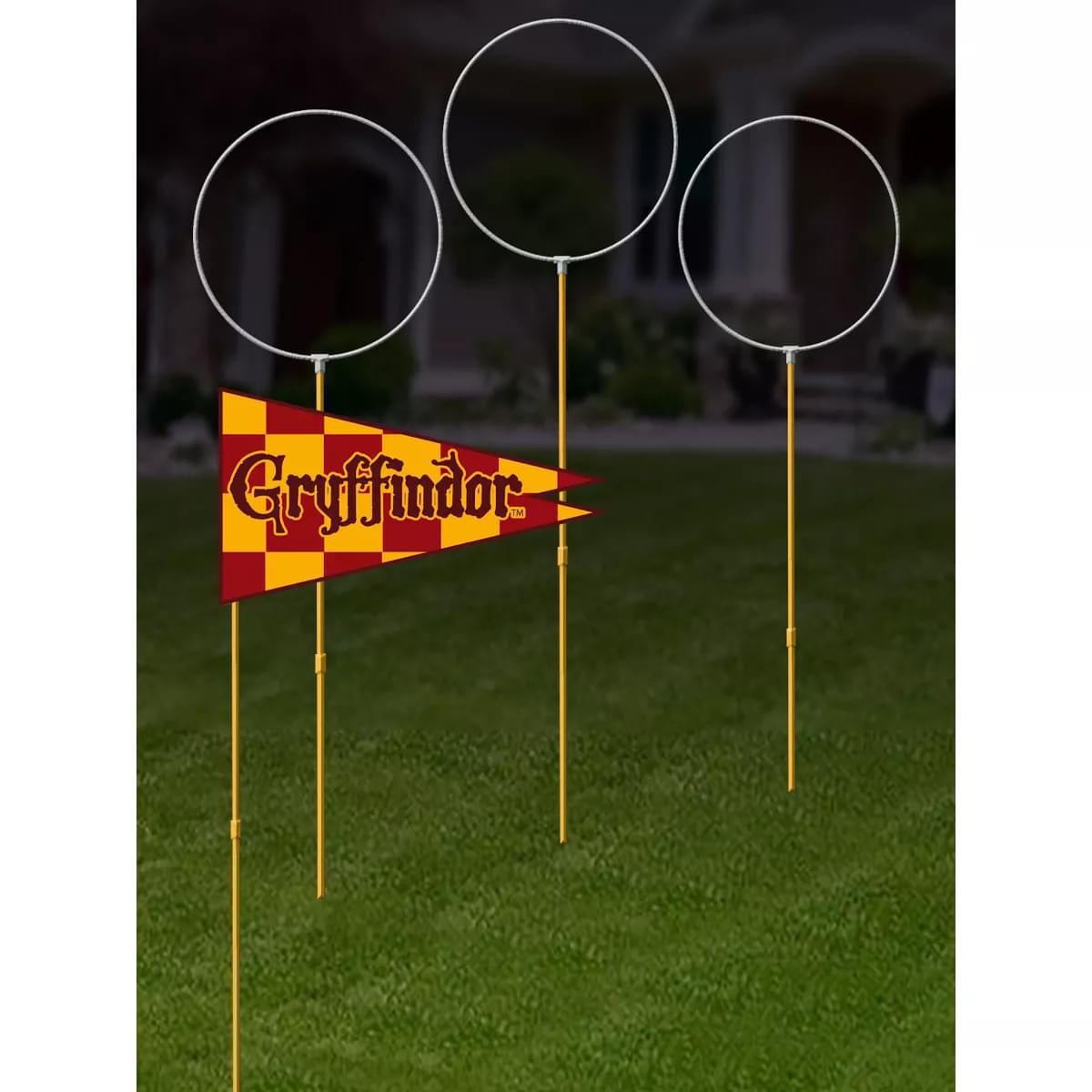 Harry Potter Quidditch Rings and Flags Lawn Decor | Michaels