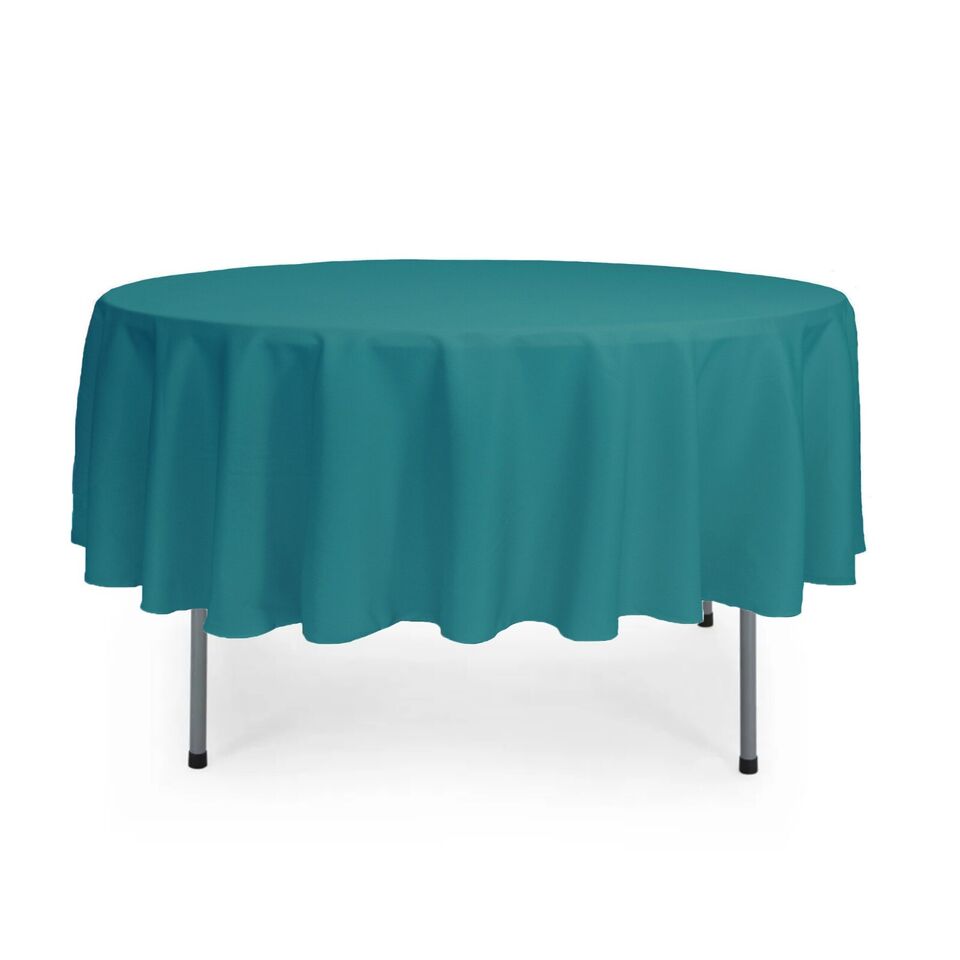 90 Inch Round Polyester Tablecloths
