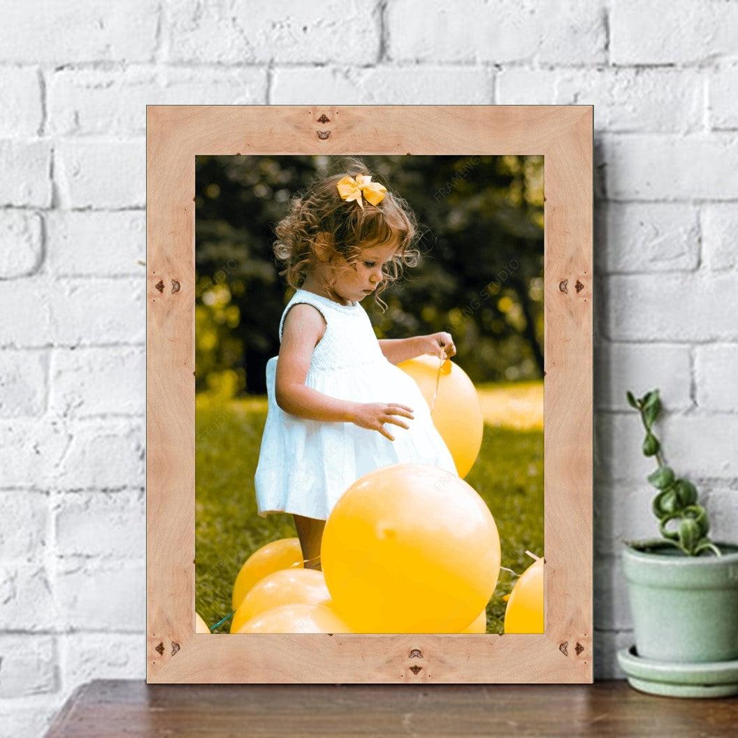 Natural Wood Burl Picture Frame Wall Hanging Custom Framing Michaels