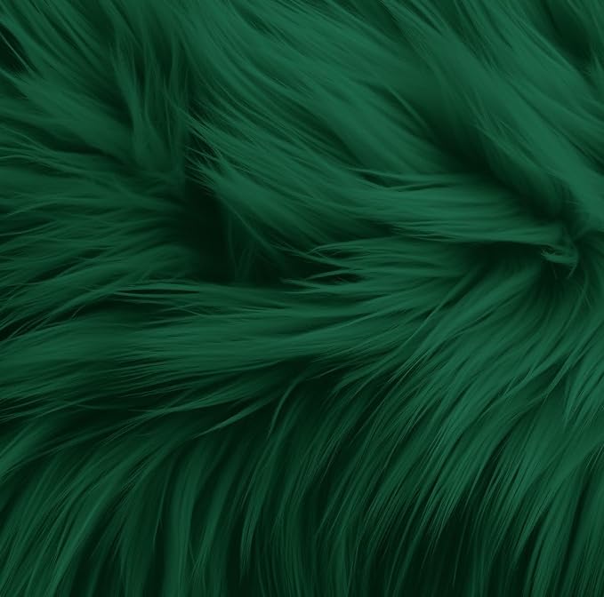 FabricLA - Shaggy Faux Fur Fabric Scrap Bag - Artificial Fur Like Material - Use Fur Pieces for Crafts, Gnome Beard, Art Project, Fashion Decor