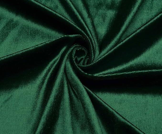 FabricLA Stretch Velvet Fabric - 60" Inches Wide - 90% Polyester & 10% Spandex - Perfect for Sewing, Apparel, Costume, Craft