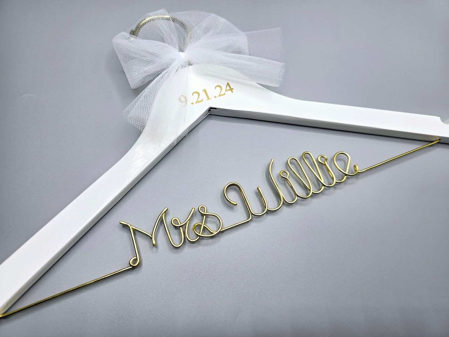 wedding dress coat hangers Metallic Rapunzel Twirl Dress – Only Little Once main image 0