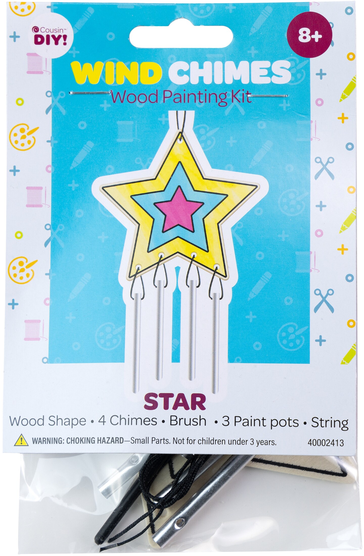 CousinDIY Wind Chime Kit-Star