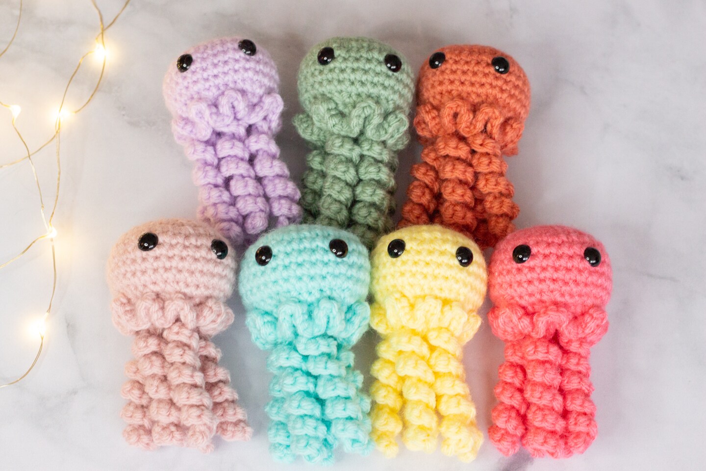 Jellyfish Crochet, Crochet Animals, Stuffed Animals and Plushies ...