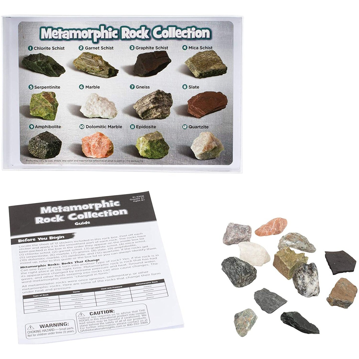 GeoSafari&#xAE; Complete Rock, Mineral, &#x26; Fossil Collections, Set of 57