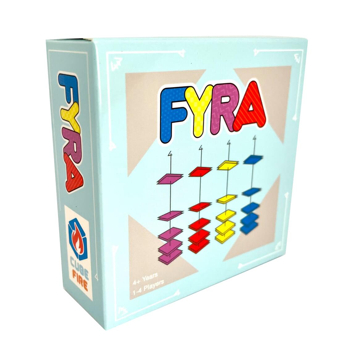 Fyra Matching &#x26; Stacking Card Game | 1-4 Players