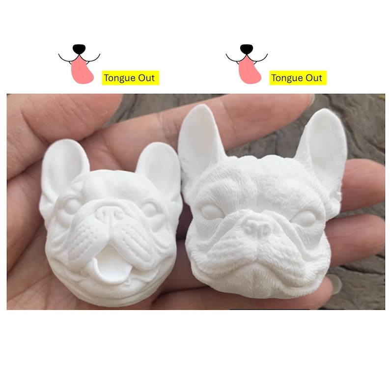 French Bulldog Car Fridge Magnet - 5 Inch Oval Vinyl Magnetic Decal