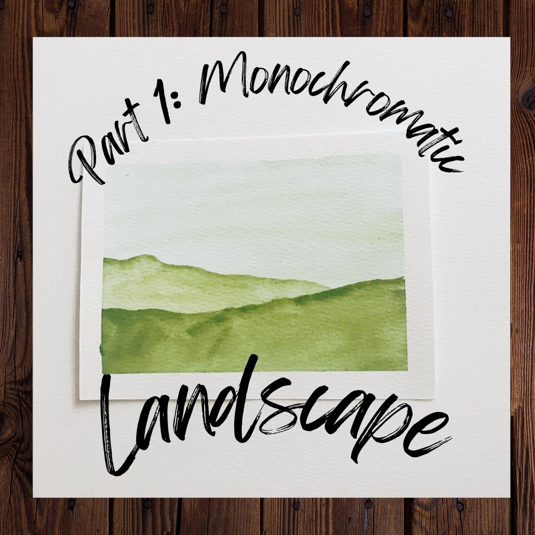 Easy Beginner Watercolor Landscape: Part One image 3