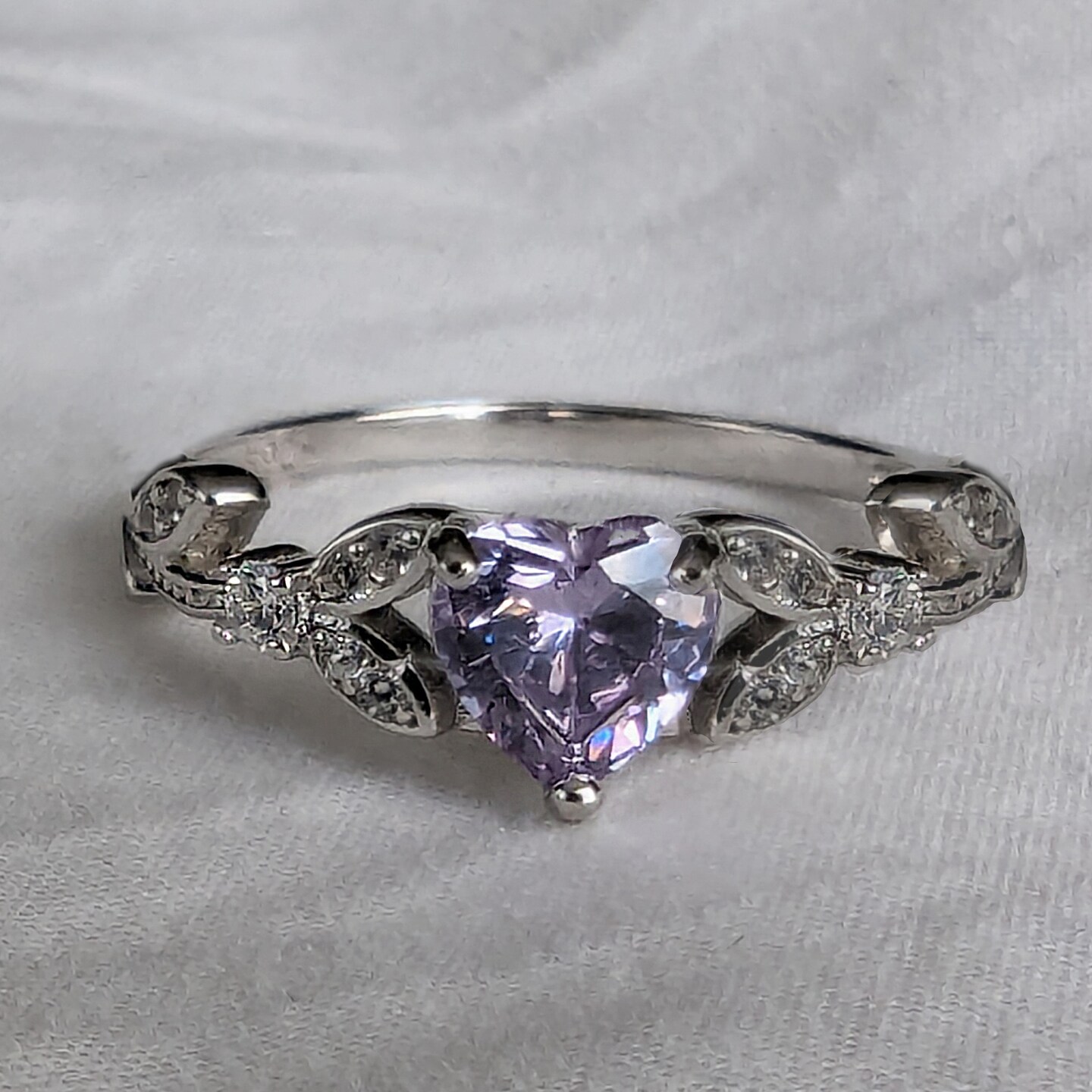 Cubic zirconia promise rings online