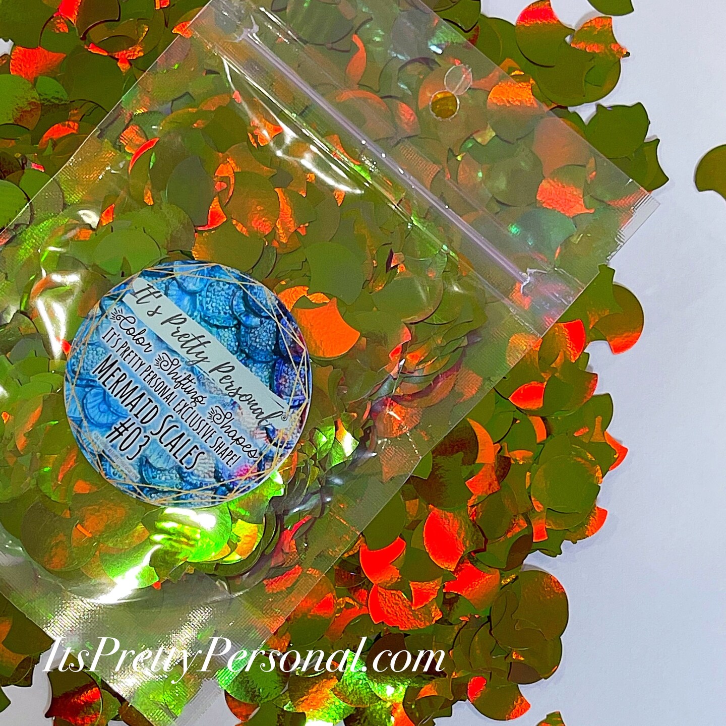 #03- Mermaid Scales!- Exclusive Color Shifting Shape