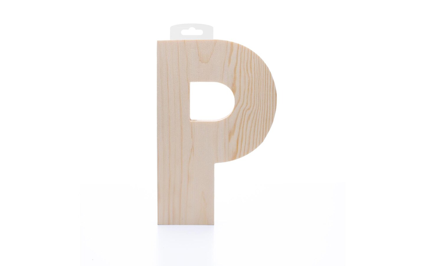 Hampton Art Wood Letter Chunky 8&#x22; P