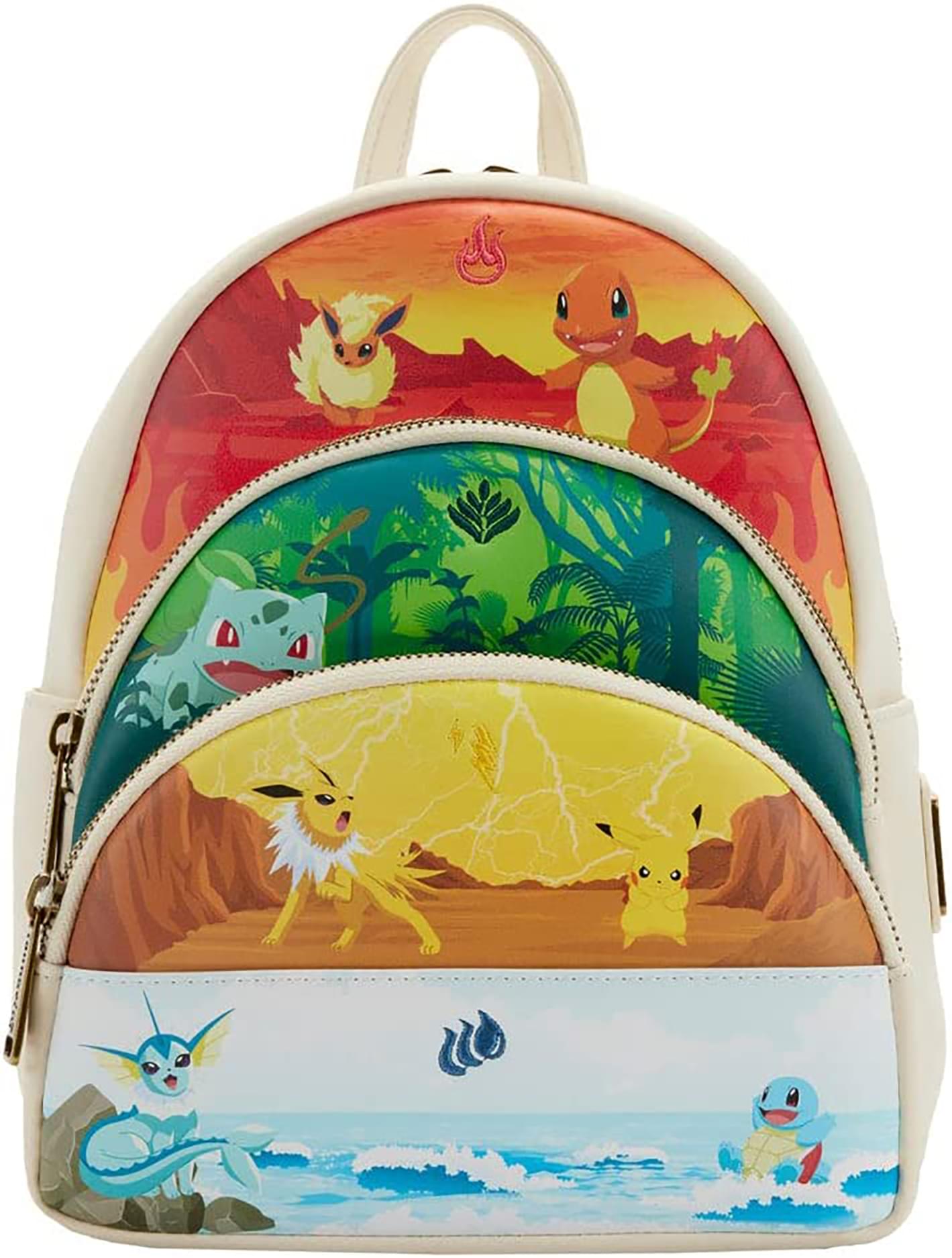 Pokemon Elements Triple Pocket Mini Backpack Michaels