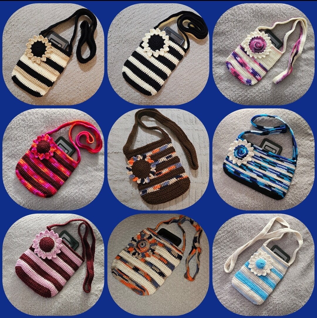 Crochet Cellphone bag