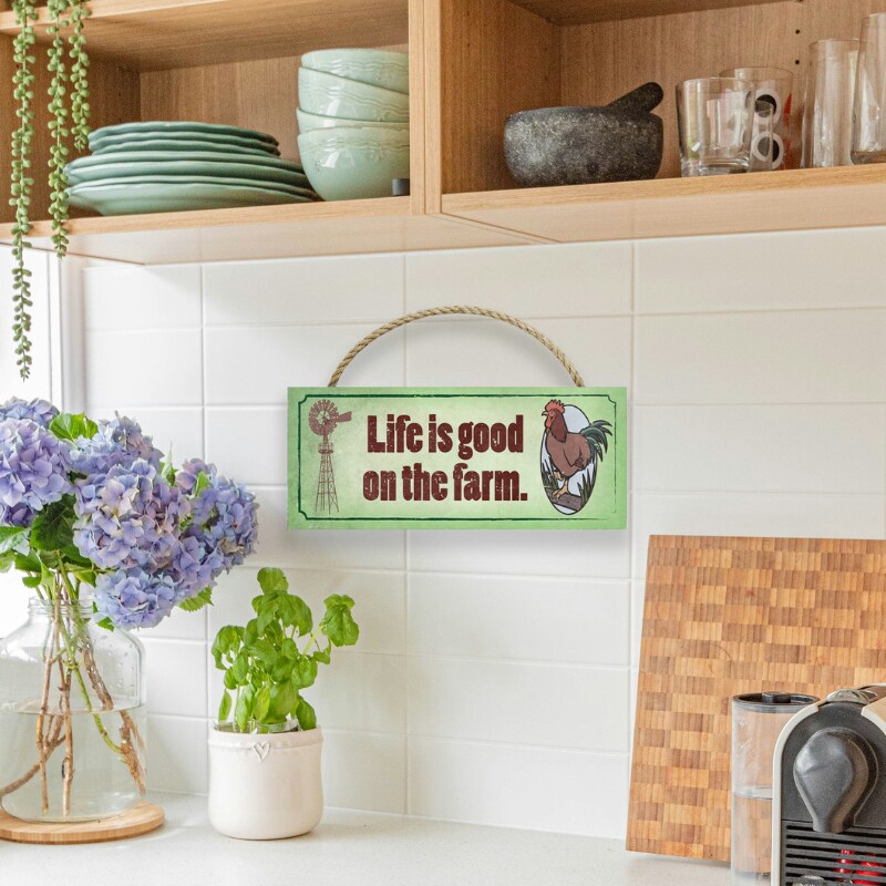 Country Living Wood Sign Collection