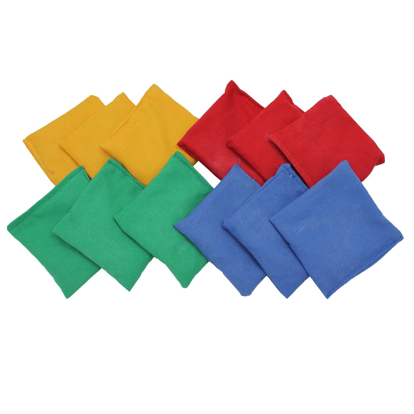 Bean Bags, 3.5&#x22; x 3.75&#x22;, 12 Per Pack, 2 Packs
