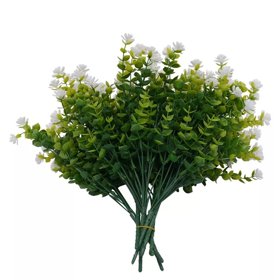 8 Bundles Artificial Flowers