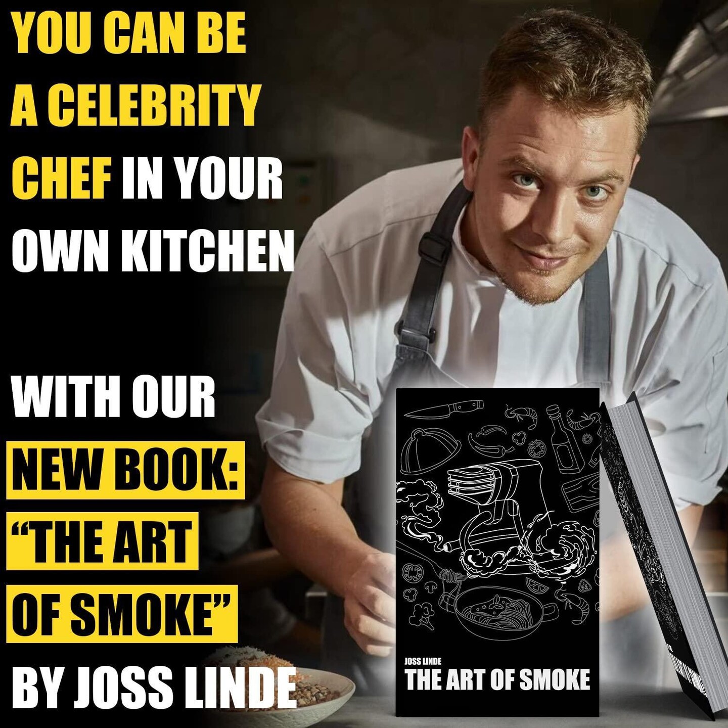 Smoking Gun Wood Smoke Infuser Universal Kit 14 PCS Smoker Machine with Accessories and Wood Chips Cold Smoke for Food and Drinks Gift for Man