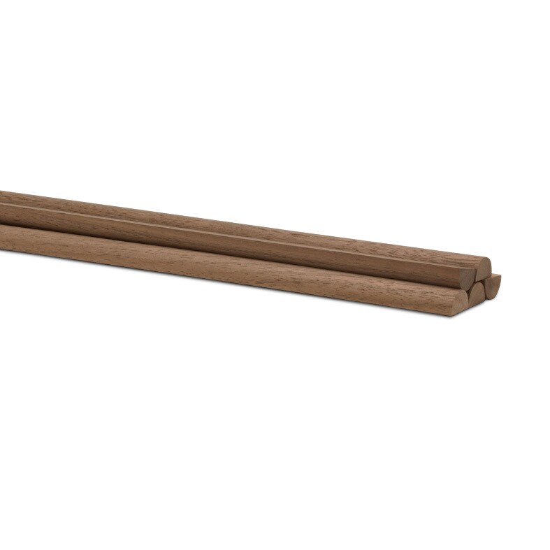 Split Walnut Wood Dowel Rods 36" Long, Unfinished for DIY Refacing | Woodpeckers
