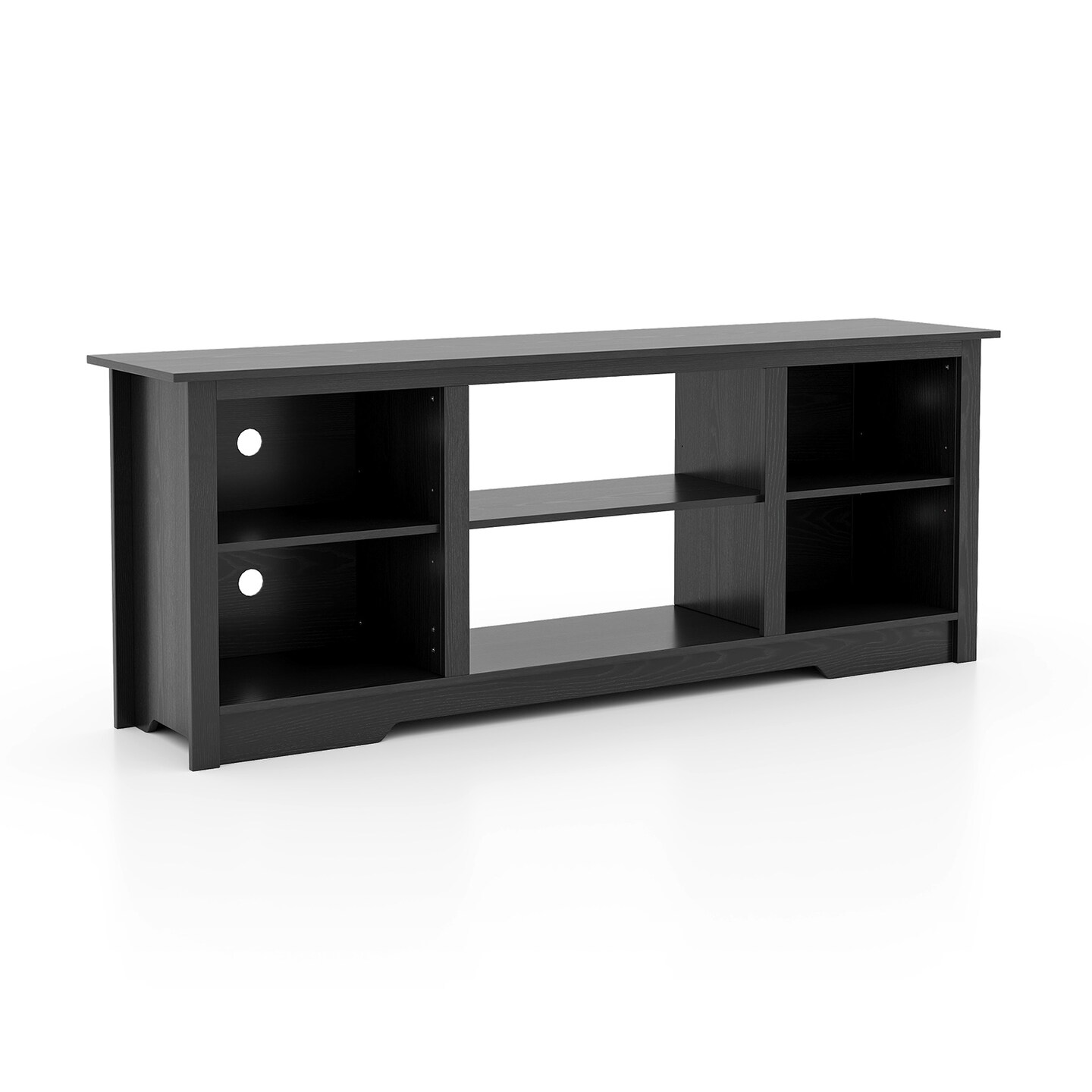 70-Inch TV Stand for up to 75&#x22; Flat Screen TVs with Adjustable Shelves - 70&#x22; x 16&#x22; x 26&#x22;(L x W x H)