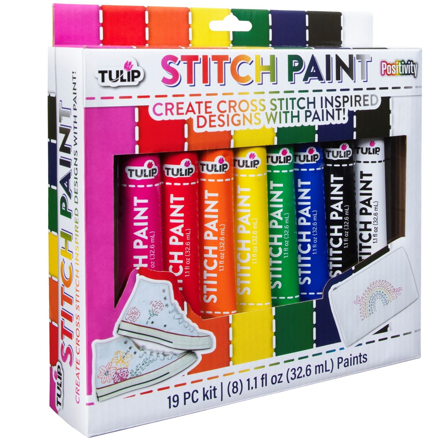 Tulip Stitch Paint Positivity Kit