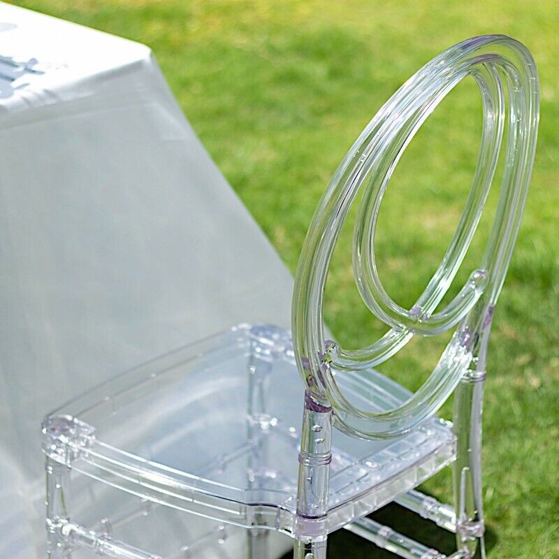 Clear Stackable Acrylic Transparent Armless Chiavari CHAIR