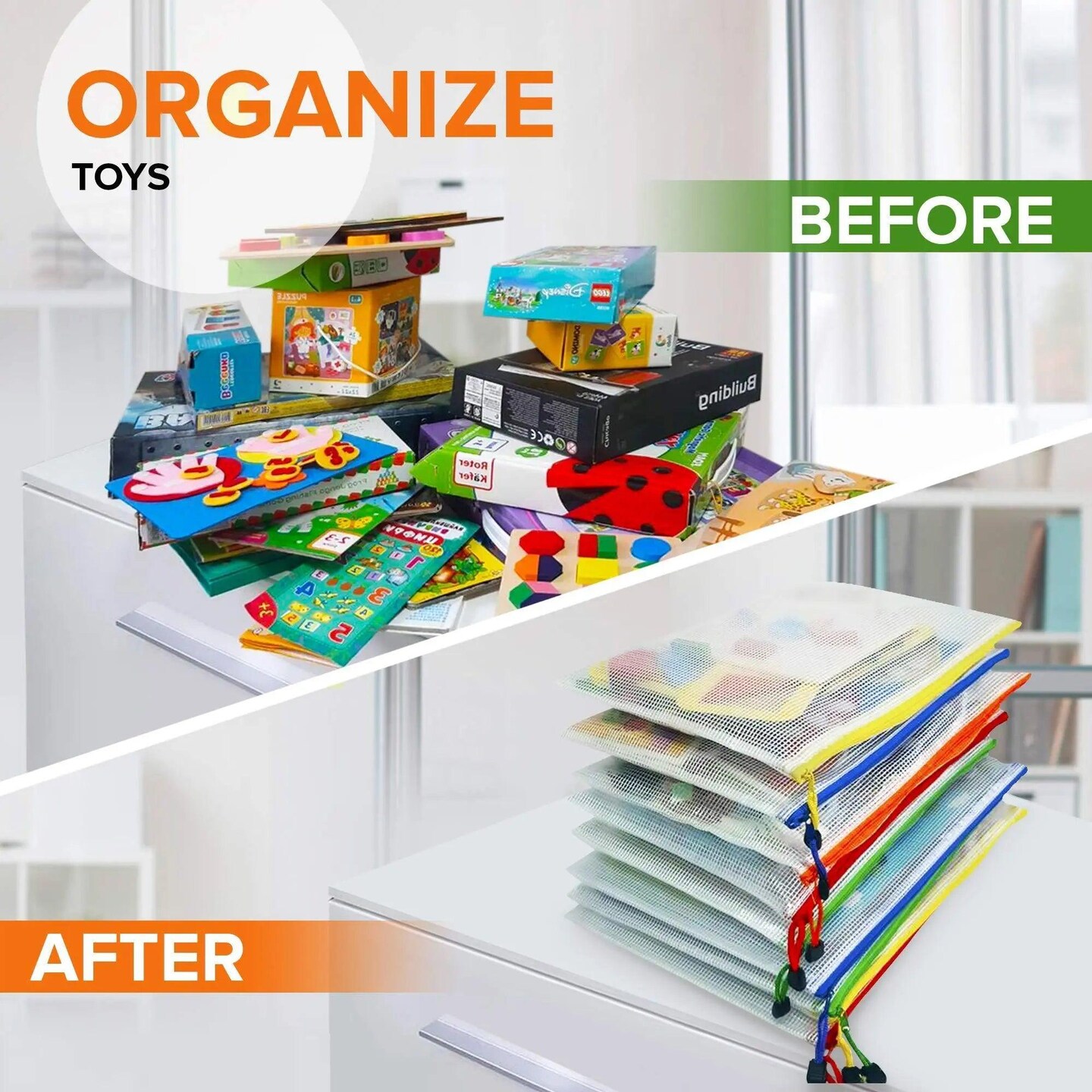 5 Pack Mesh Zipper Pouch Document Bag Letter Size A4 (9.5x13.5 inch) Waterproof Document Pouch Zip File Folders Mesh Zippered Organizer for School Office Supplies Cosmetics Travel Accessories