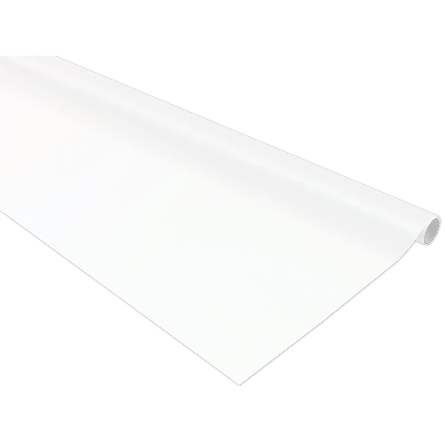 Bulletin Board Art Paper, White, 48&#x22; x 12&#x27;, 4 Rolls