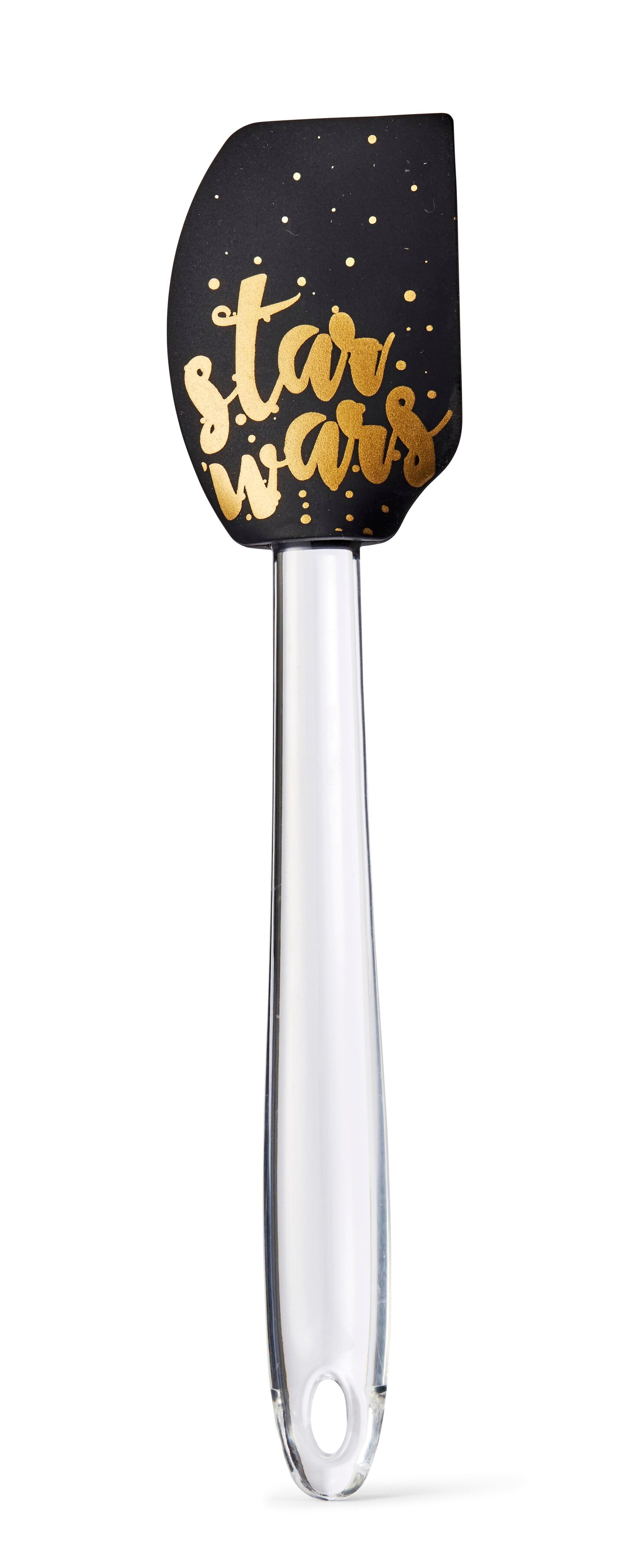 Star Wars 11&#x201D; Silicone Spatula - Black/Gold Text &#x201C;Star Wars&#x201D;