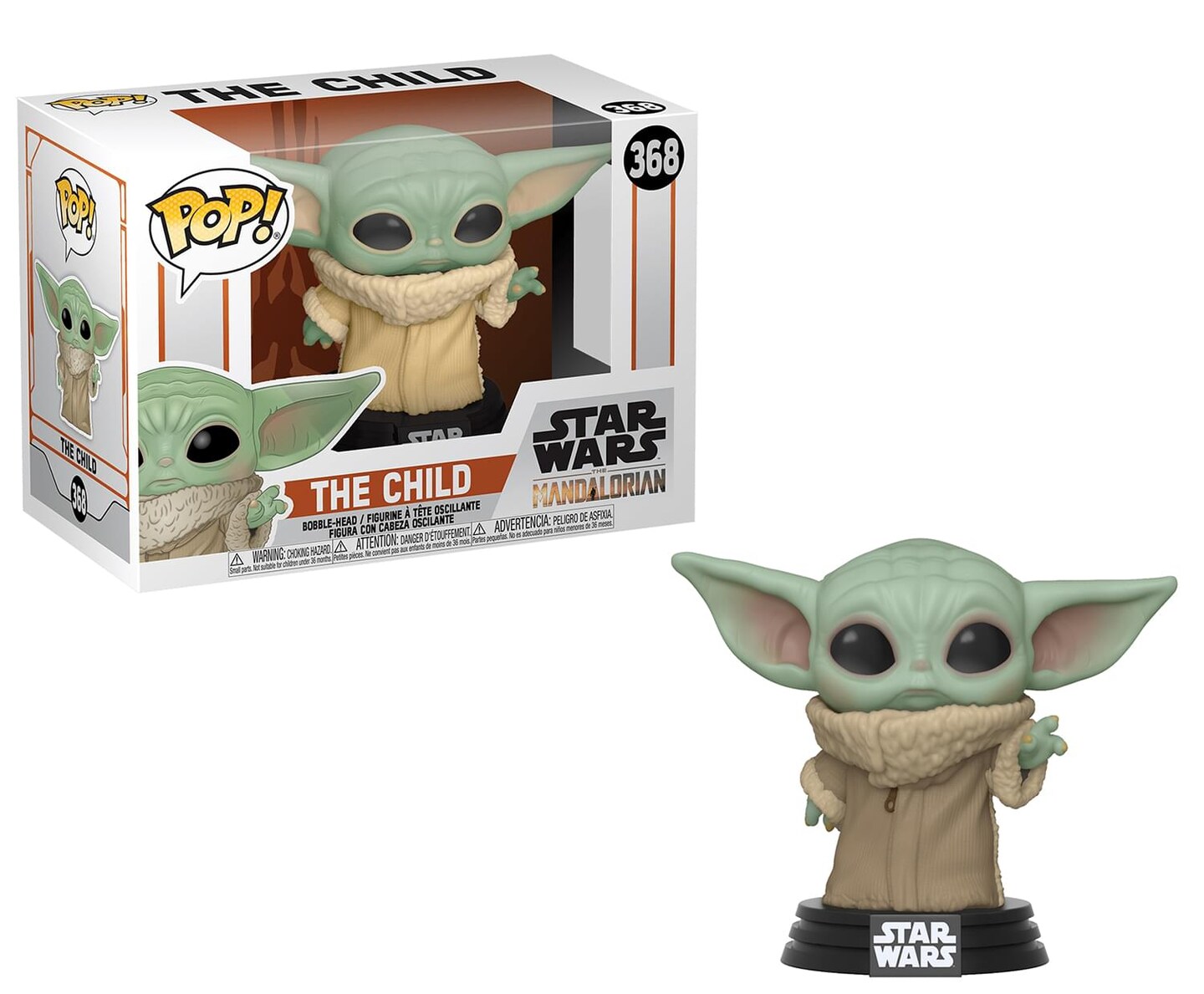 Star Wars The Mandalorian Funko POP Vinyl Figure | The Child "Baby Yoda"